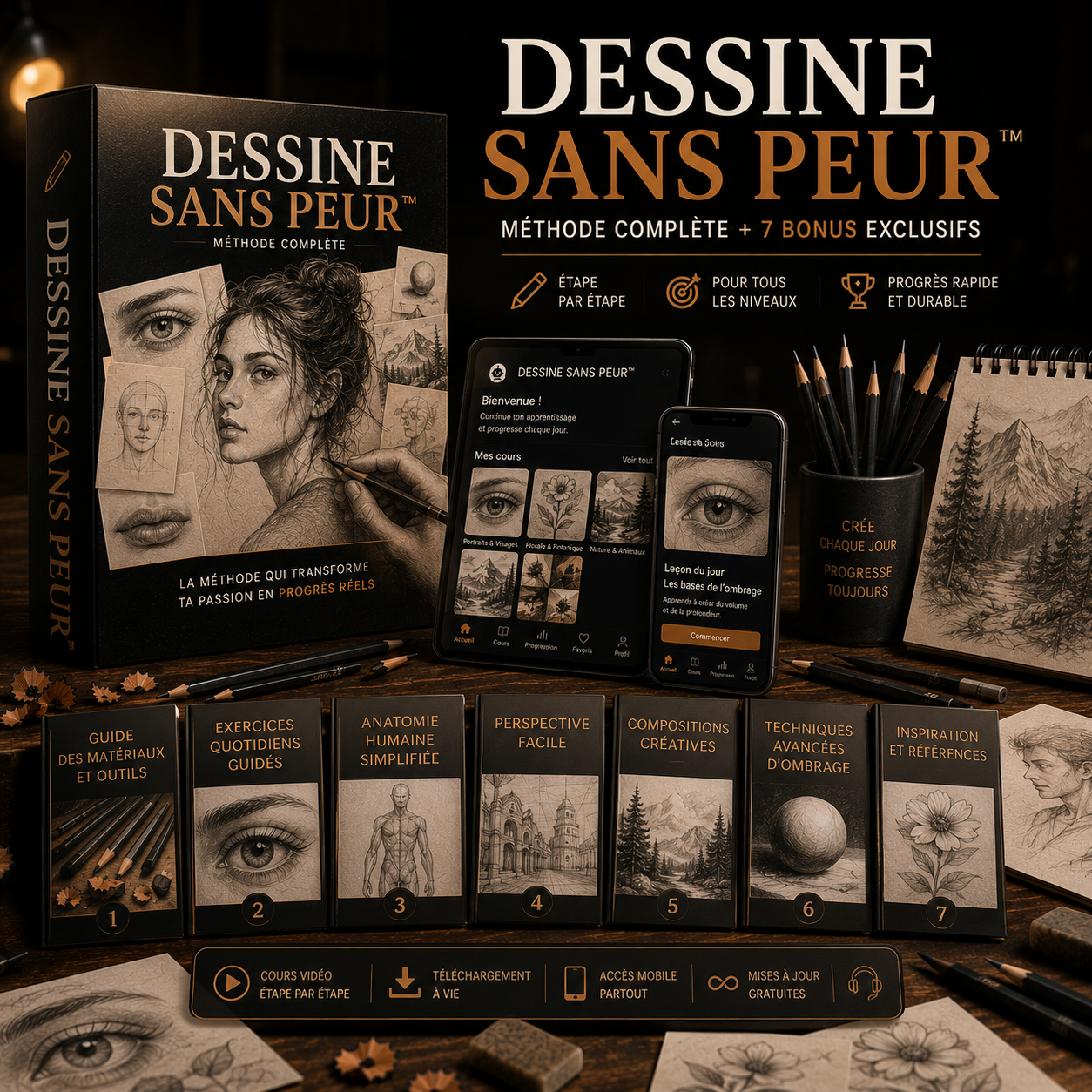 DISEGNA SENZA PAURA™  Metodo completo + 7 bonus esclusivi